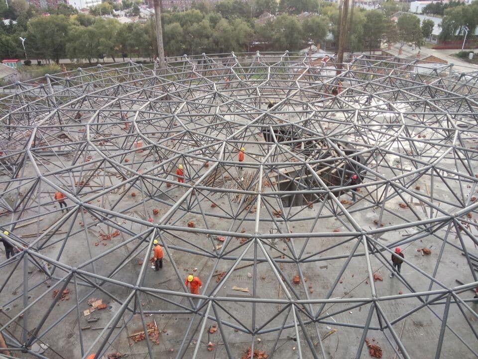 呼和浩特全民健身中心网架